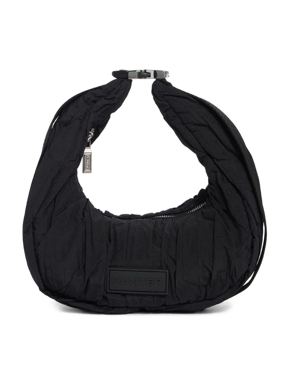 Nwt Hunter Lune Ruched Shoulder Black Mini Bag